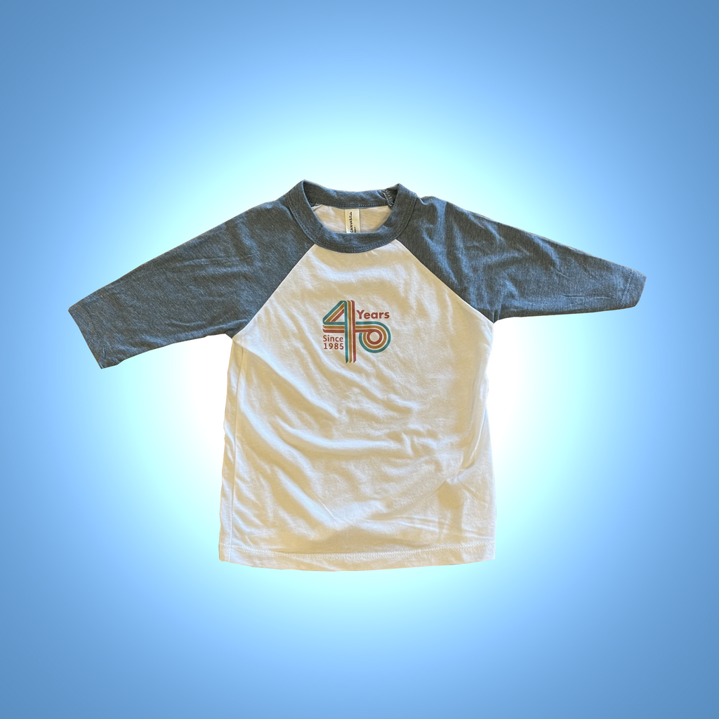 40th Anniversary Toddler Baseball Tee
