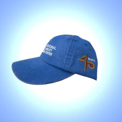 40th Anniversary Dad Hat (Faded Blue)