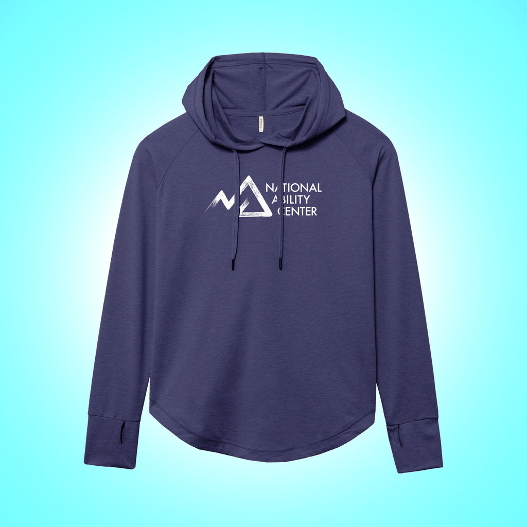 Swerve Hood Womens (Periwinkle Heather)